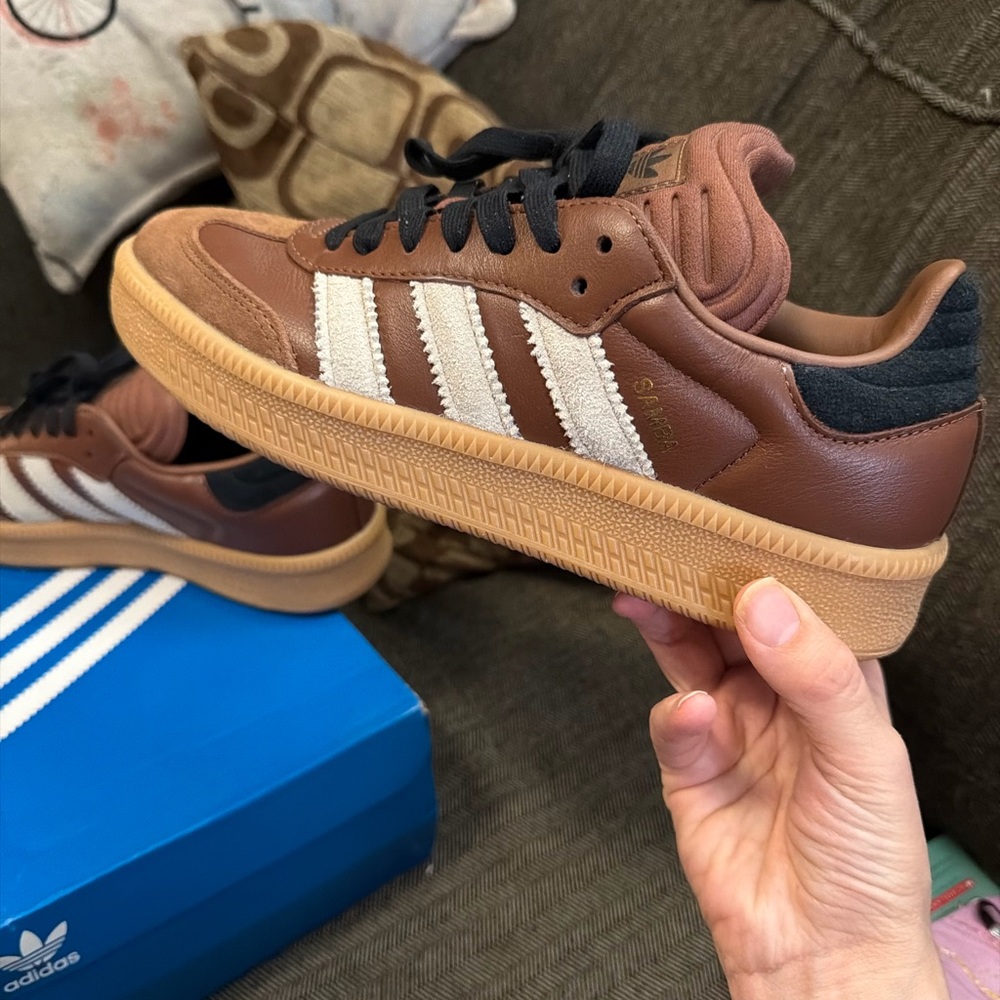 Adidas Samba XLG brown women size 8